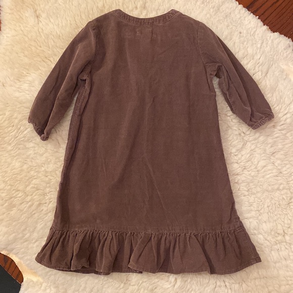 Corduroy dress! 4T Old Navy, brown & soft, EUC - Picture 2 of 4